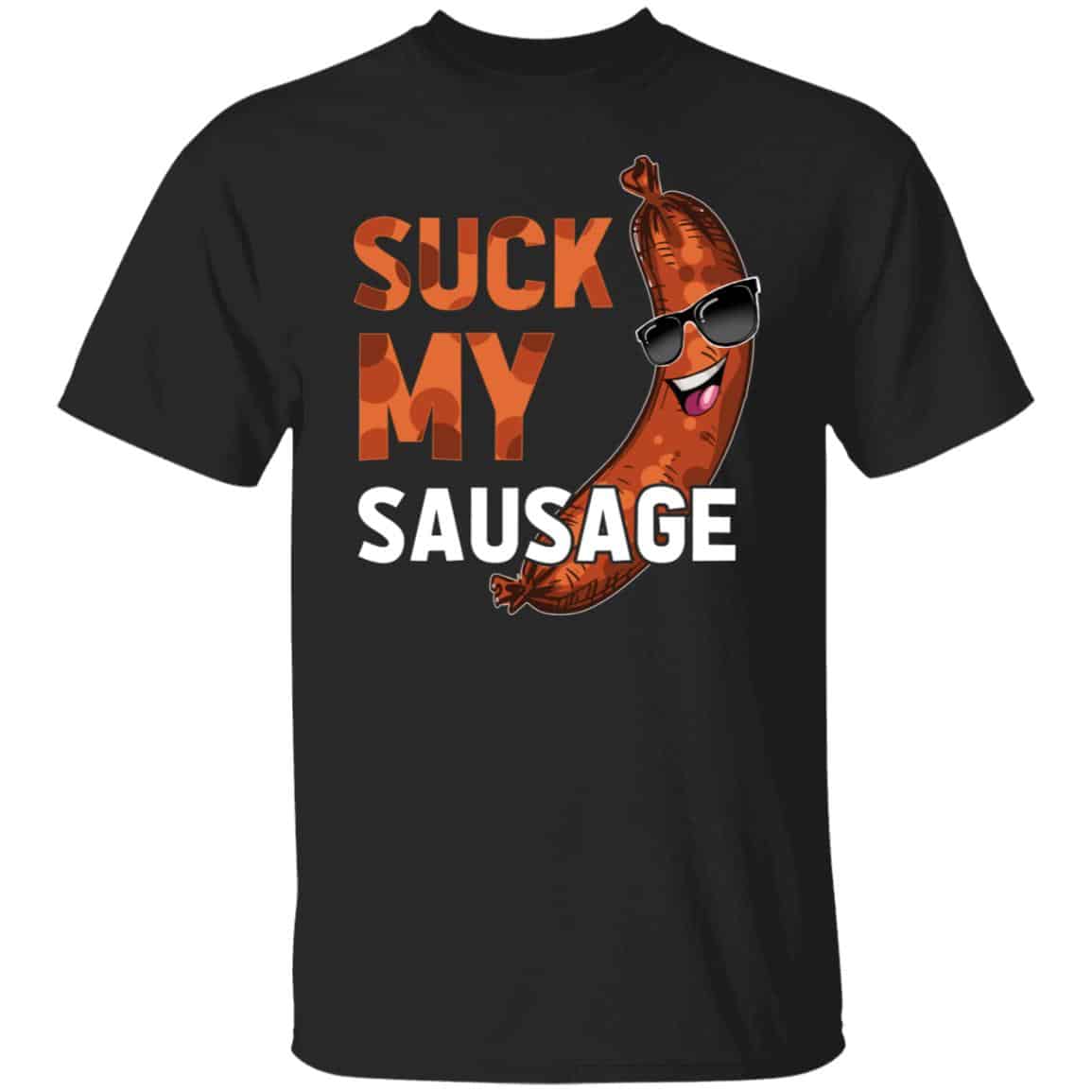My Sausage den tee, Black, Unisex T-Shirt