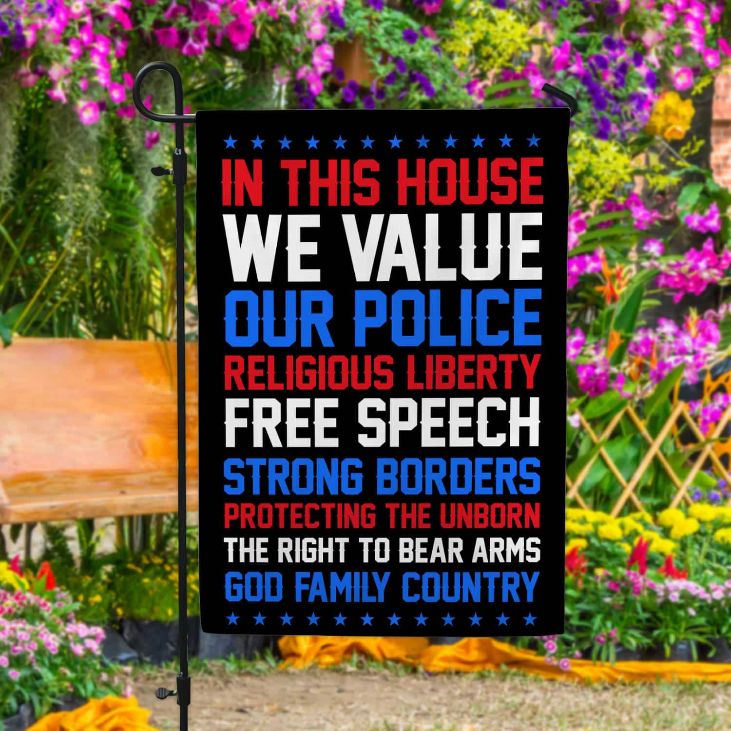 30x40 Garden Flag Mockup 4