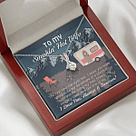 To My Smokin' Hot Wife The First Time Our Eyes Met I Love You Camping Alluring Beauty Necklace