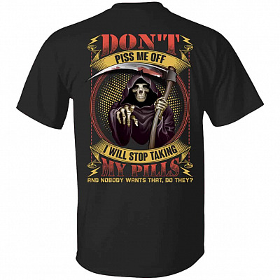 Grim Reaper Shirt, Black, Unisex T-Shirt