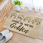 4KT. Come In, We're Golden Doormat mockup 2