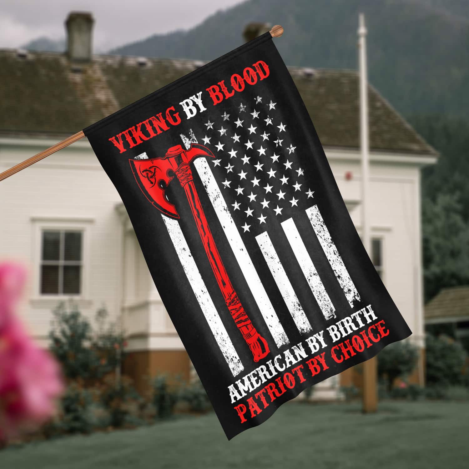 30x40-Side1 House Flag Mockup 4