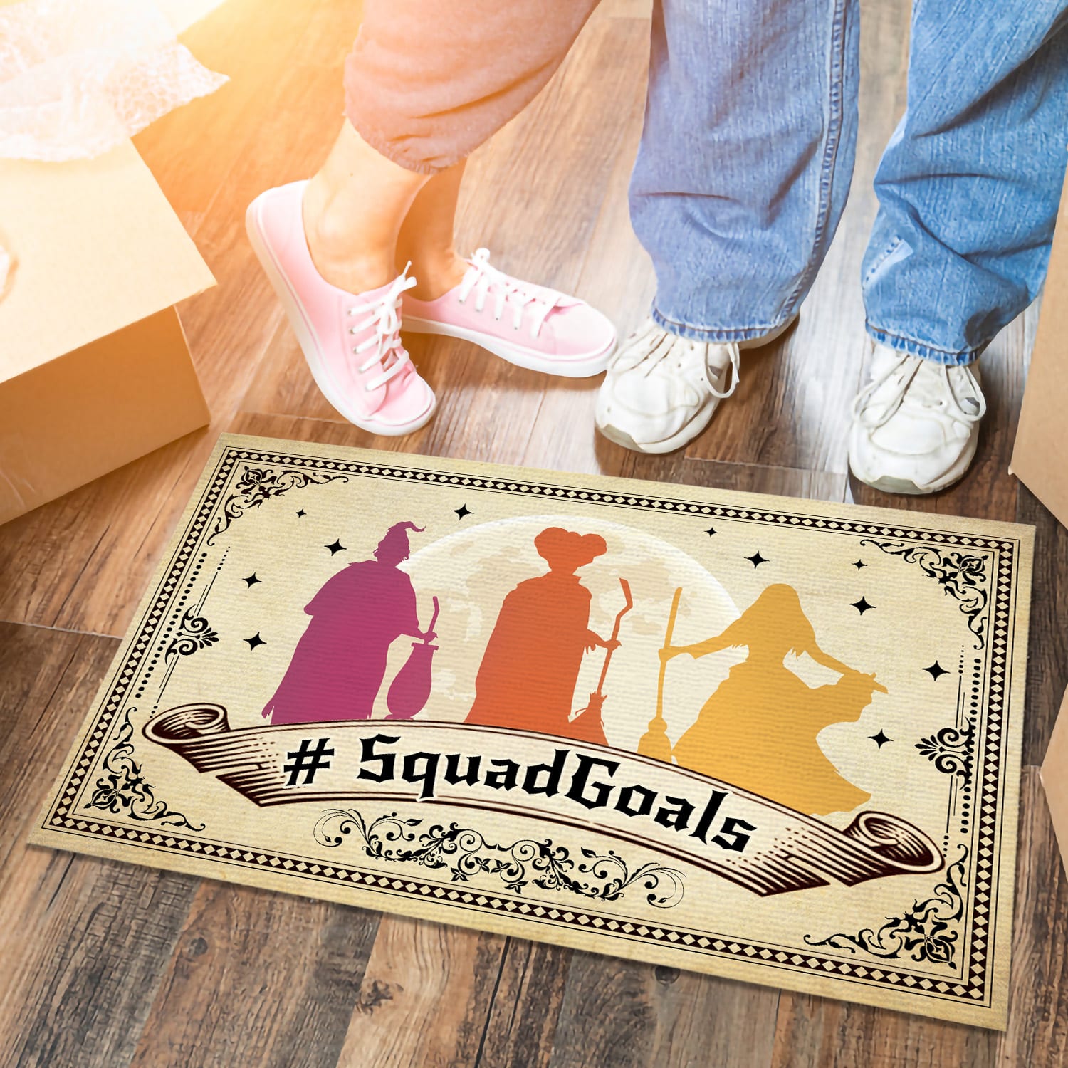 12LV. Squad Goals DOORMAT(5) Doormat mockup 6