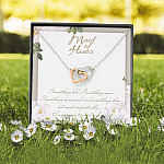 Maid Of Honor I'm Going To Need You Interlocking Hearts Pendant Necklace Maid Of Honor Proposal Wedding Gifts
