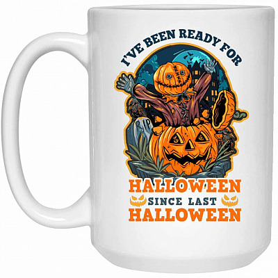 15 oz. White Mug