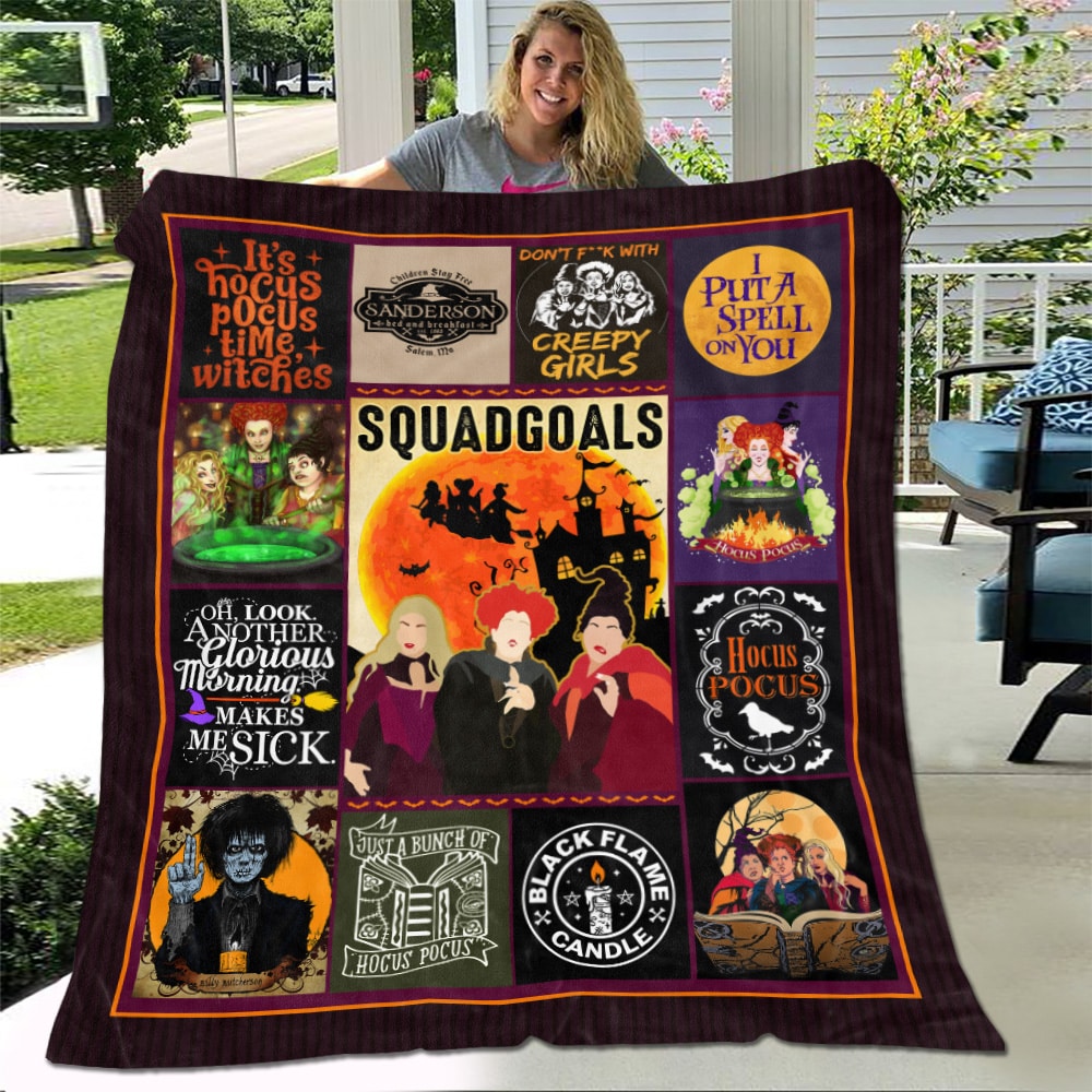 12LV. Squad Goals BLANKET(8) Blanket Mockup 4