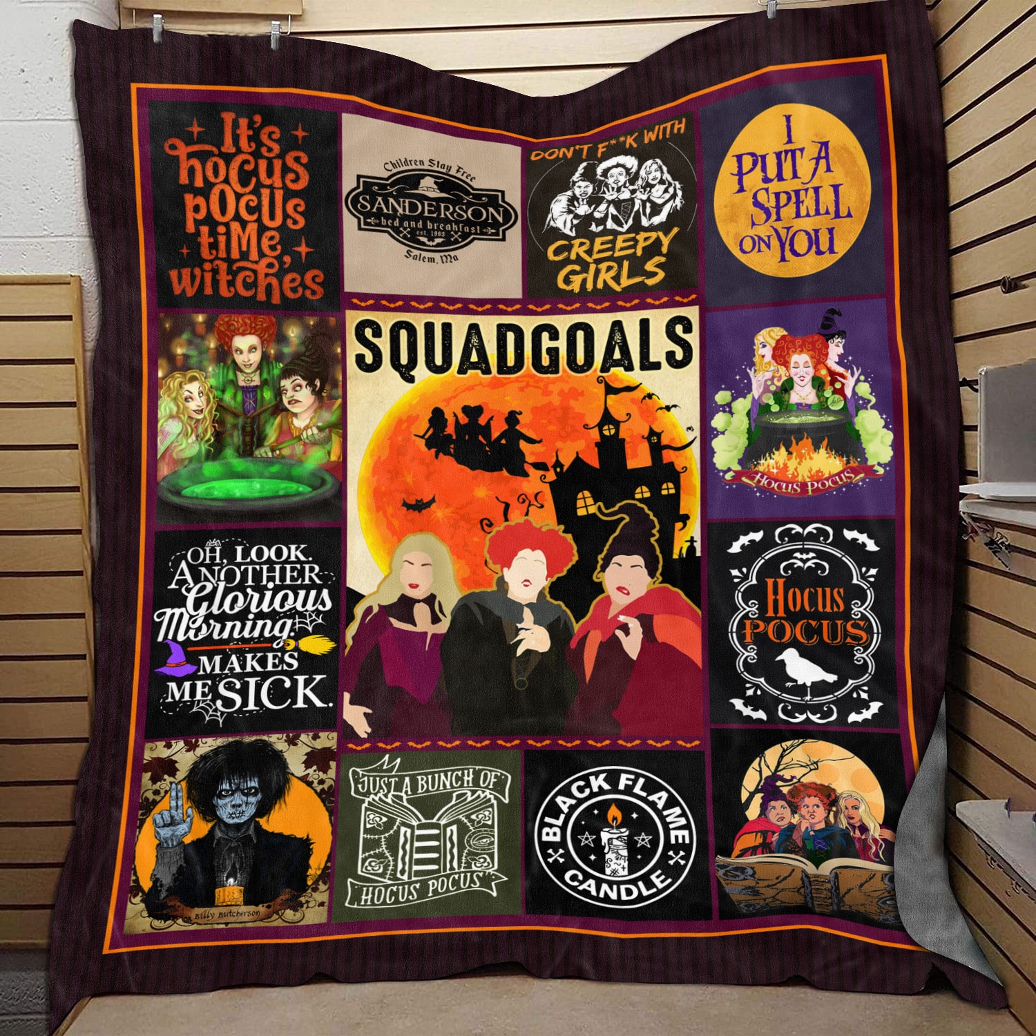 12LV. Squad Goals BLANKET(8) Blanket Mockup 9