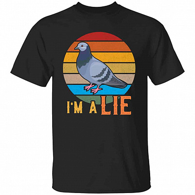 I Am a Lie T-Shirt, Black, Unisex T-Shirt