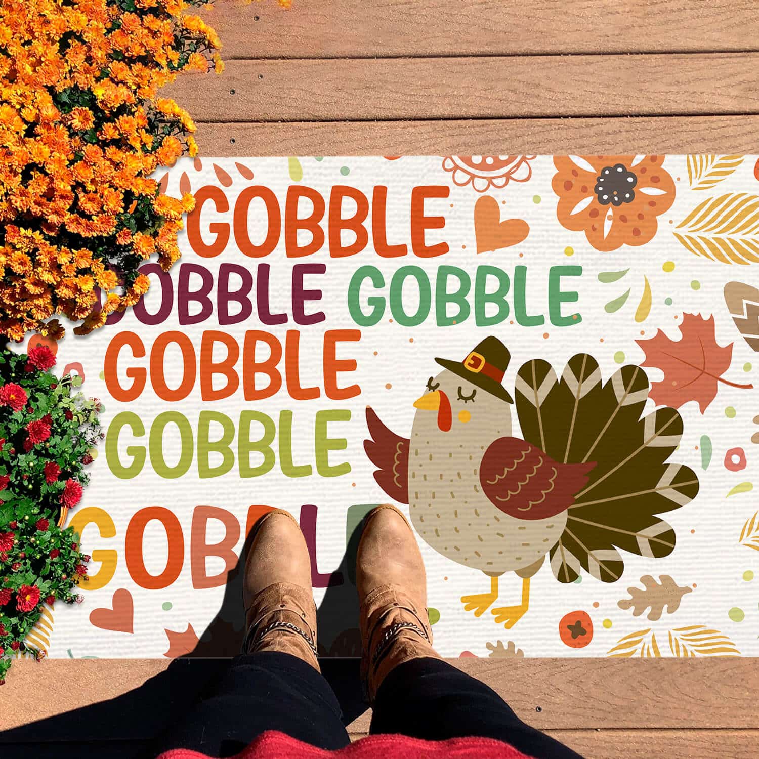 5HV. Gobble DOORMAT(2) Doormat mockup 7