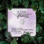 A Truly Wonderful Nanny Is Hard To Find Difficult To Part With Love Knot Necklace - Goodbye Nanny Gift