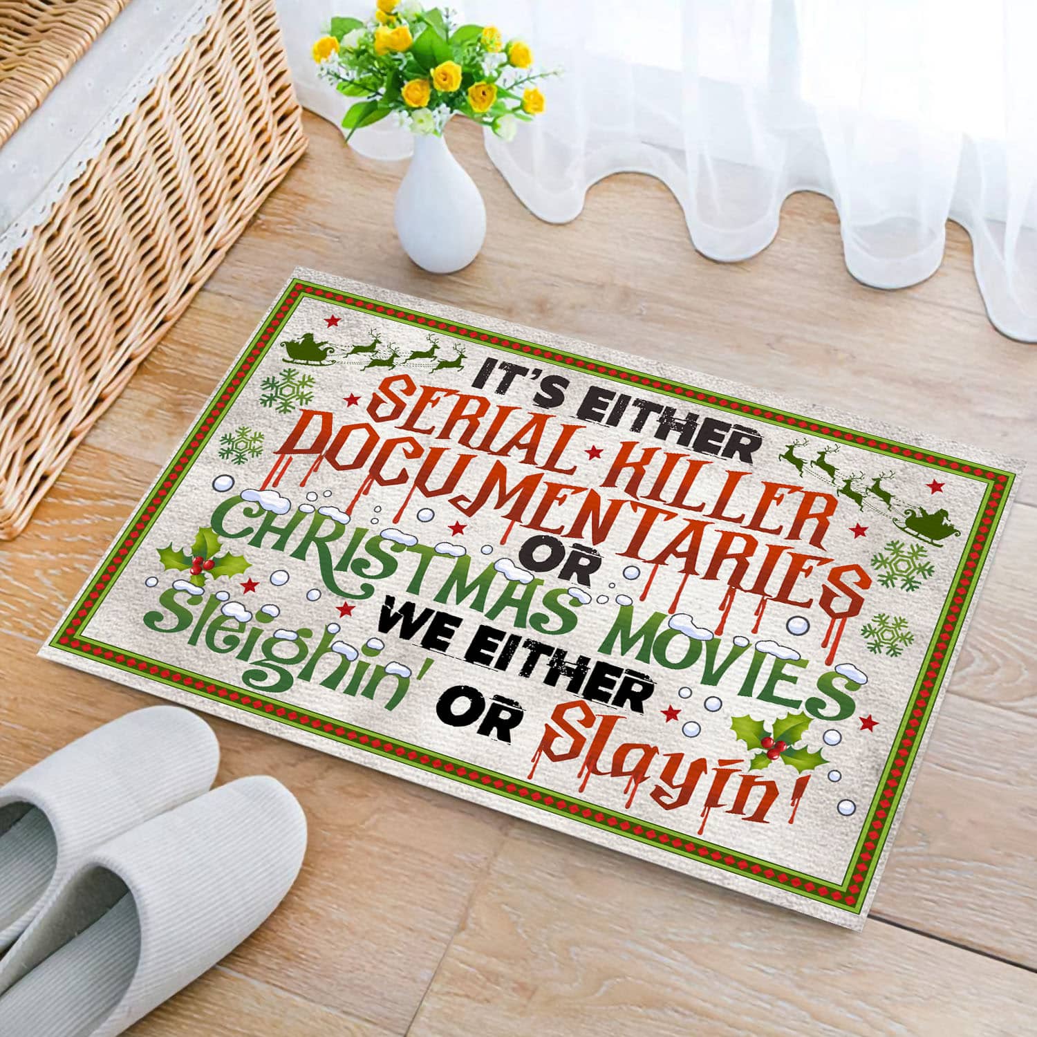 28 HG. Serial Killer(4) Doormat mockup 2