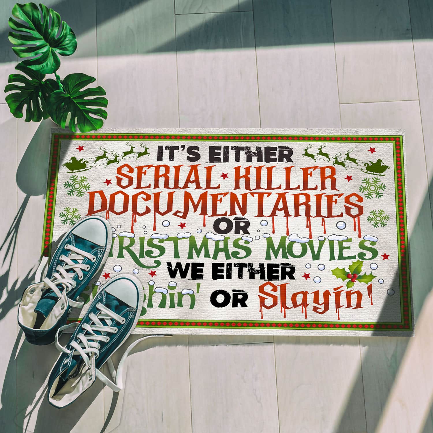28 HG. Serial Killer(4) Doormat mockup 5