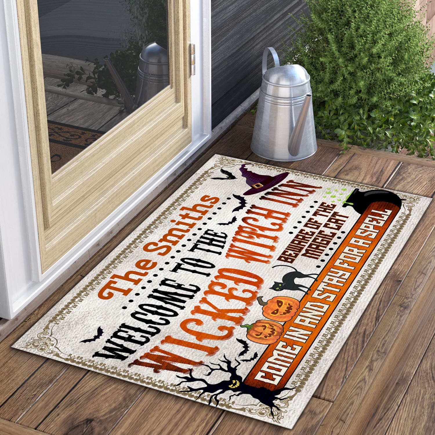4MH. Witch Inn (Sample Design) Doormat mockup 3fx
