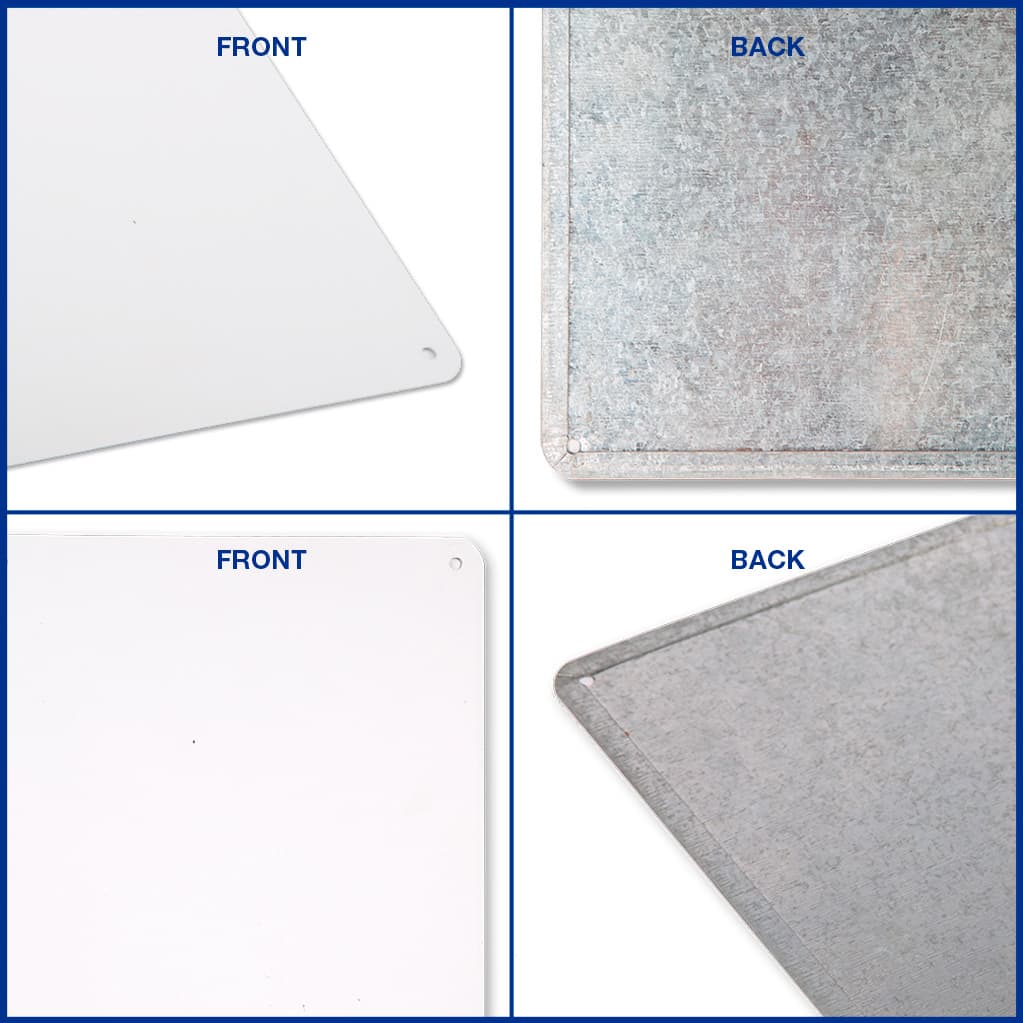 Metal Sign Sample Product