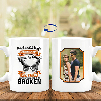 15 oz. White Mug