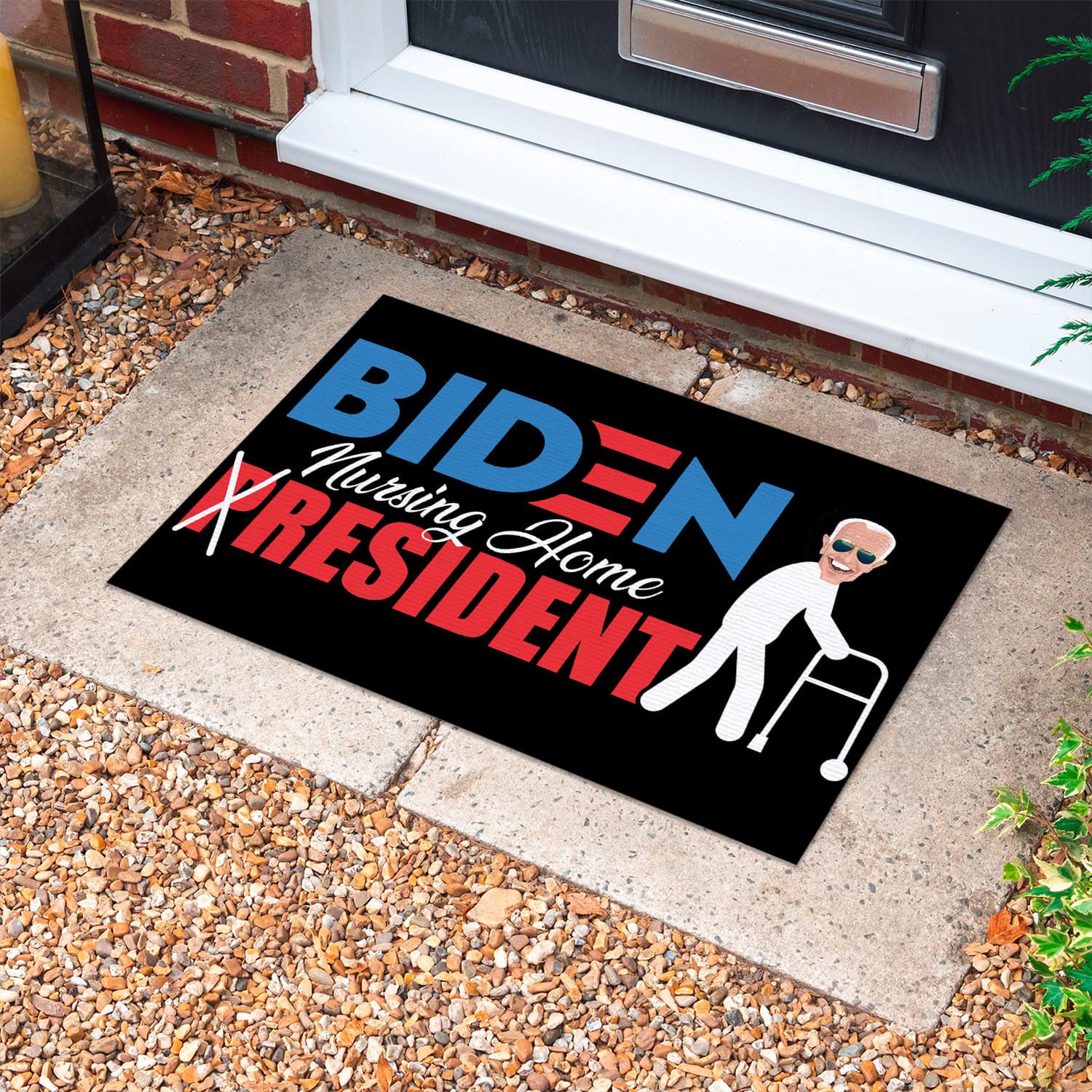 LV. Biden Nursing Home doormat Doormat mockup 10fx