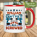 10VT. UU TIEN If Can't Fix It Mechanic accent mug mk1