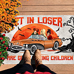 3KNG. Eating Children(5) Doormat mockup 7