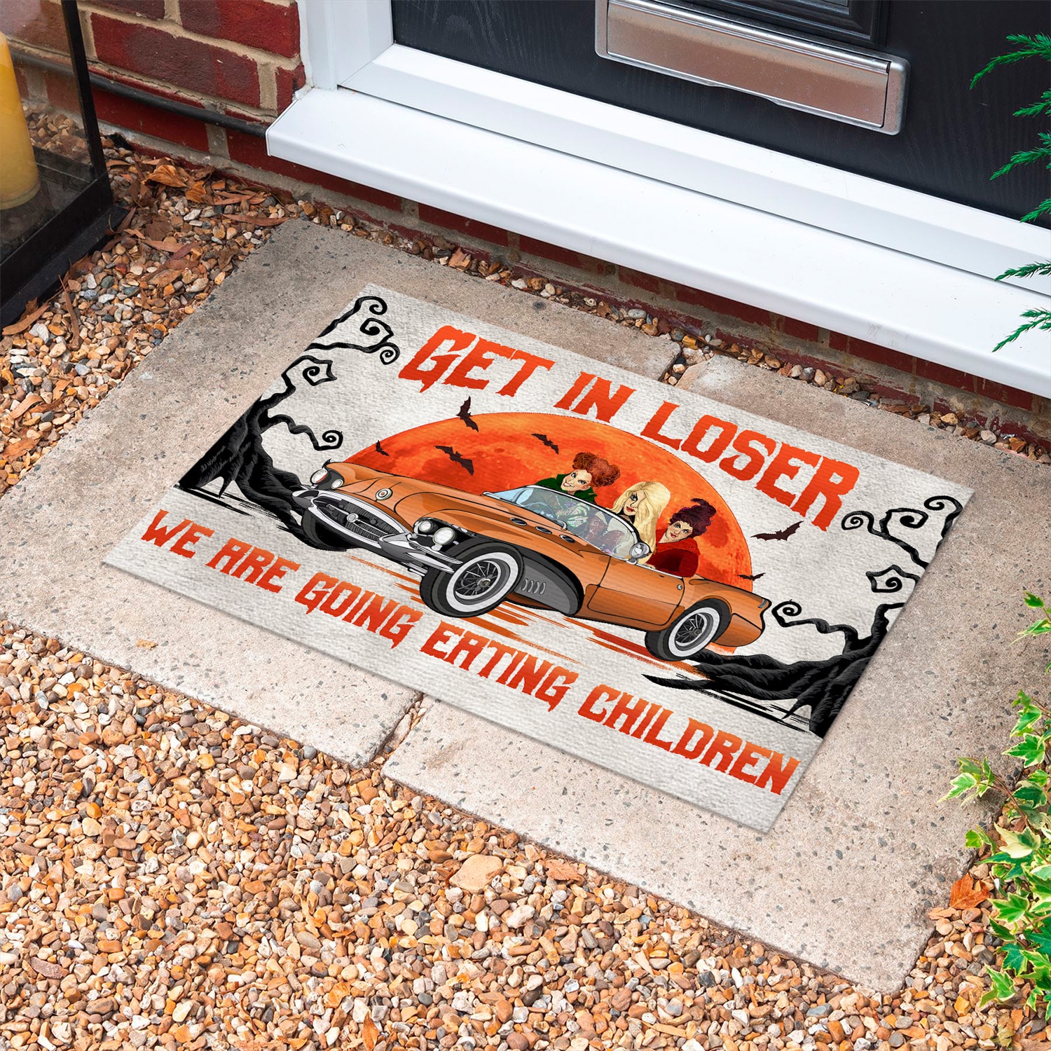 3KNG. Eating Children(5) Doormat mockup 10