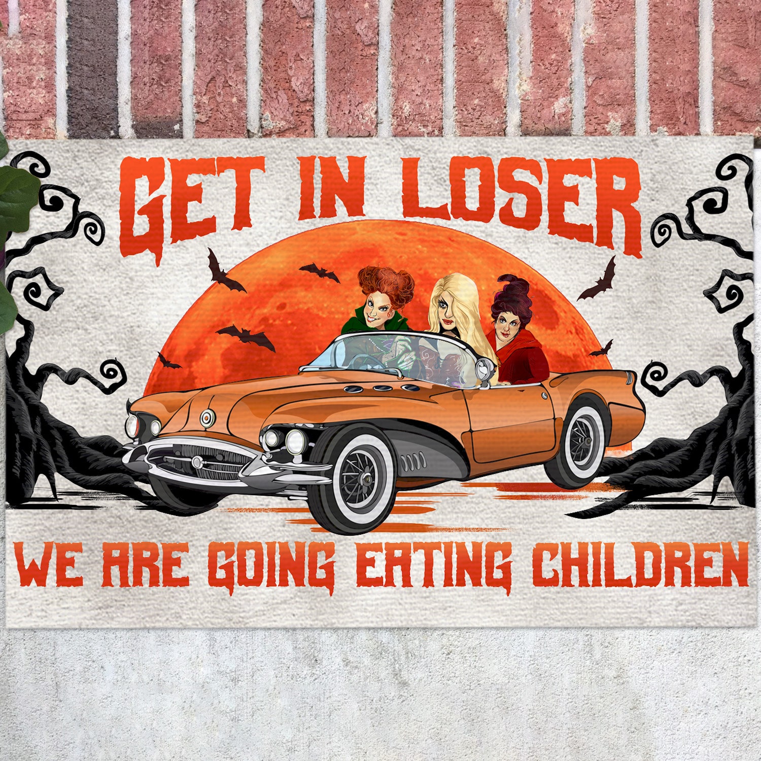 3KNG. Eating Children(5) Doormat mockup 12