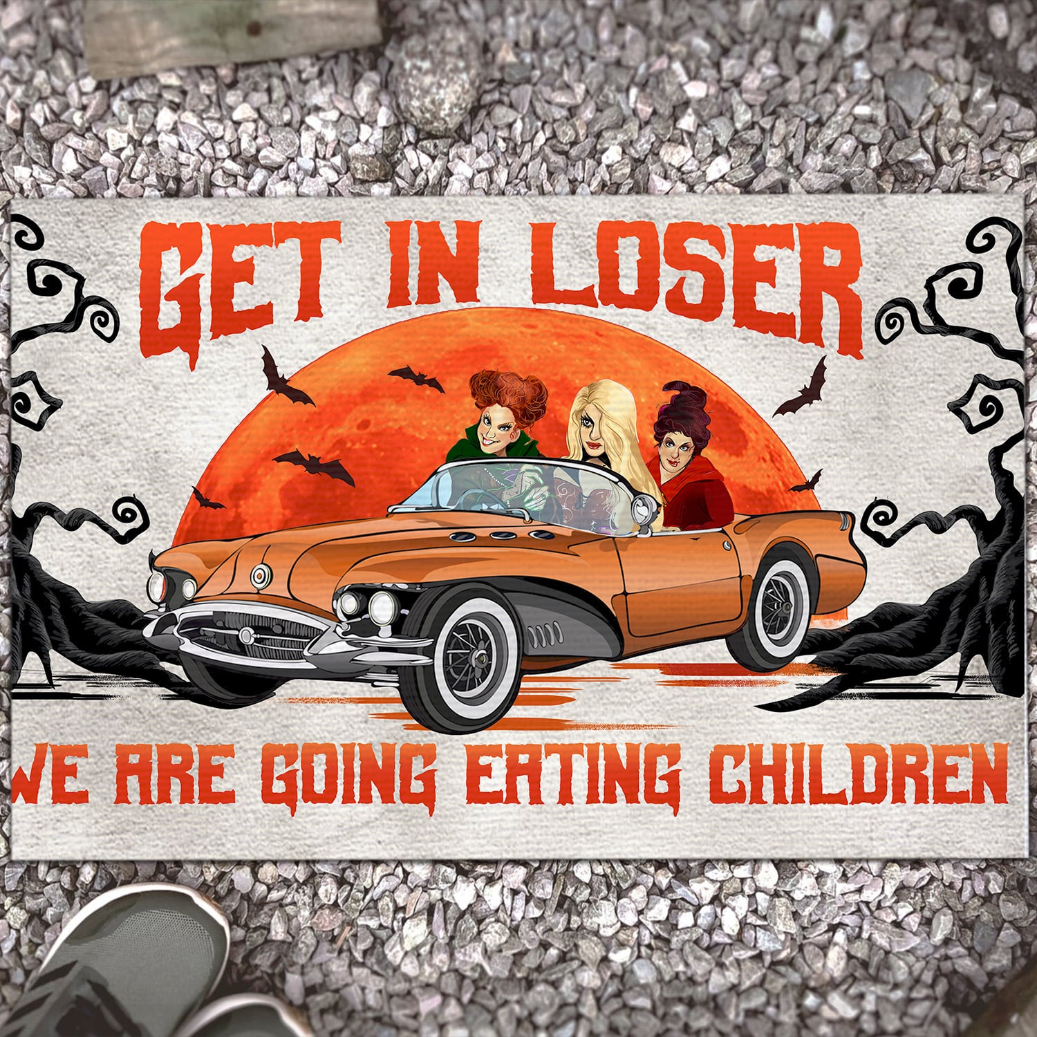 3KNG. Eating Children(5) Doormat mockup 13