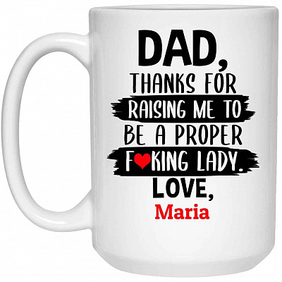 15 oz. White Mug