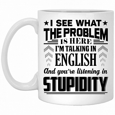 11 oz. White Mug