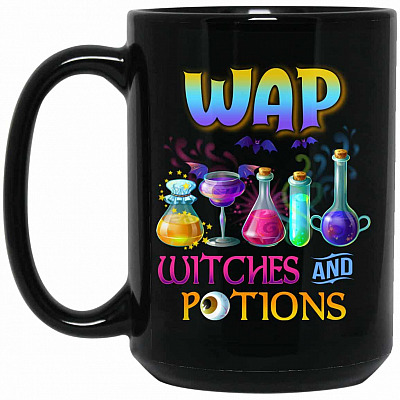 15 oz. Black Mug