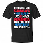 roses, Black, Unisex T-Shirt