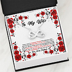 To My Wife How Can I Properly Thank The Person Who Always Brings The Best Put Of Me Infinity Heart Pendant Necklace