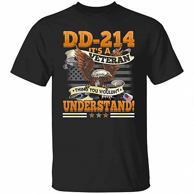 Veteran Thing Shirt, Black, Unisex T-Shirt