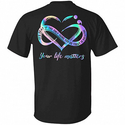 liffe tee, Black, Unisex T-Shirt