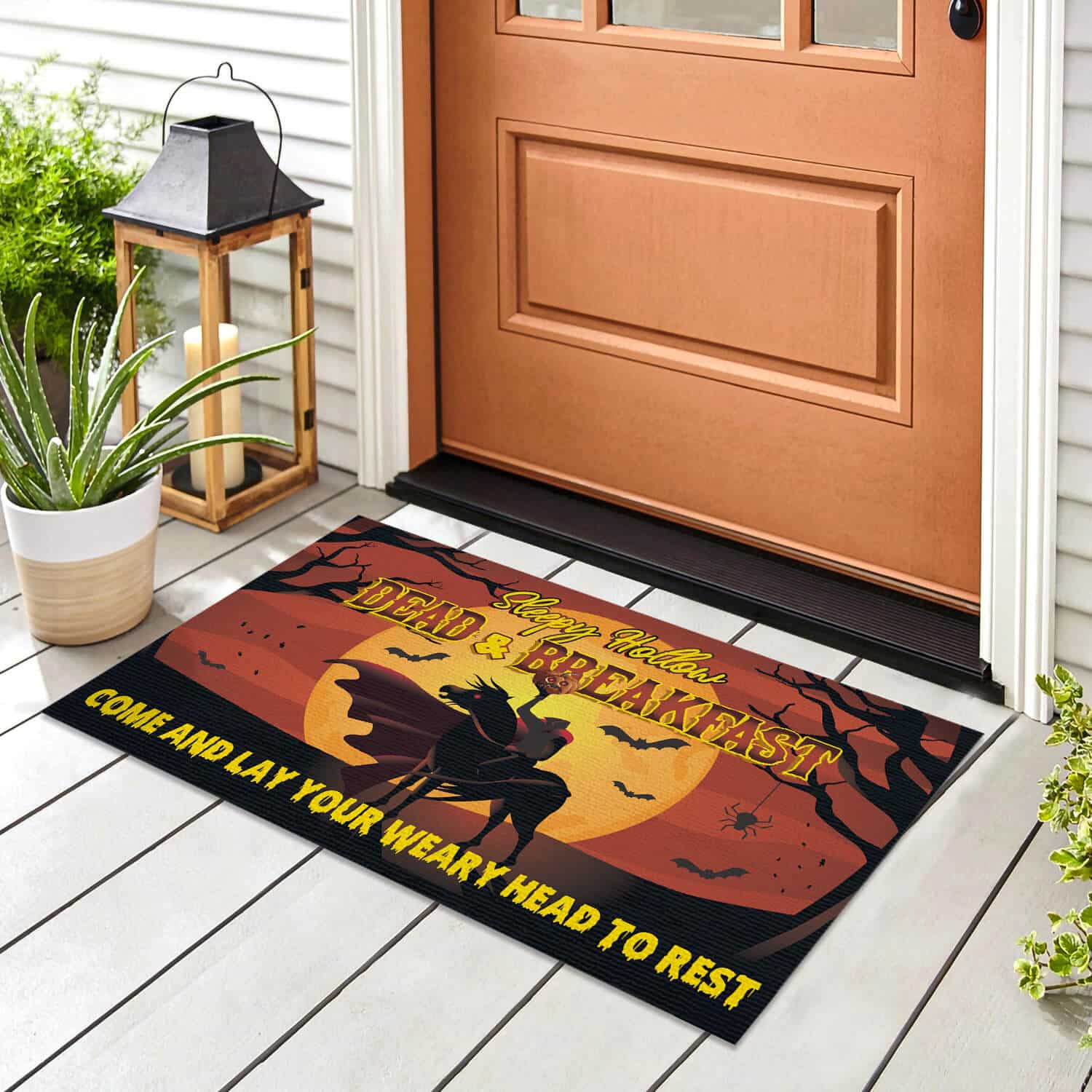 1HV. Sleppy Hollow Doormat Doormat mockup 8