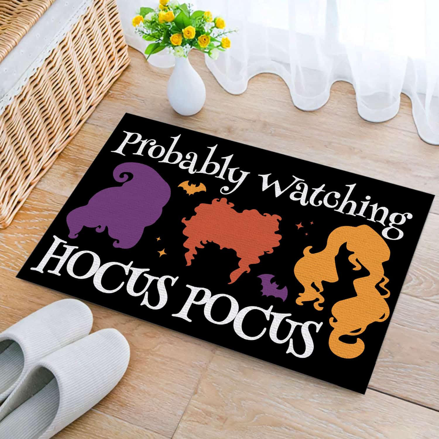 23 HG. Probably Hocus Pocus (4) Doormat mockup 2