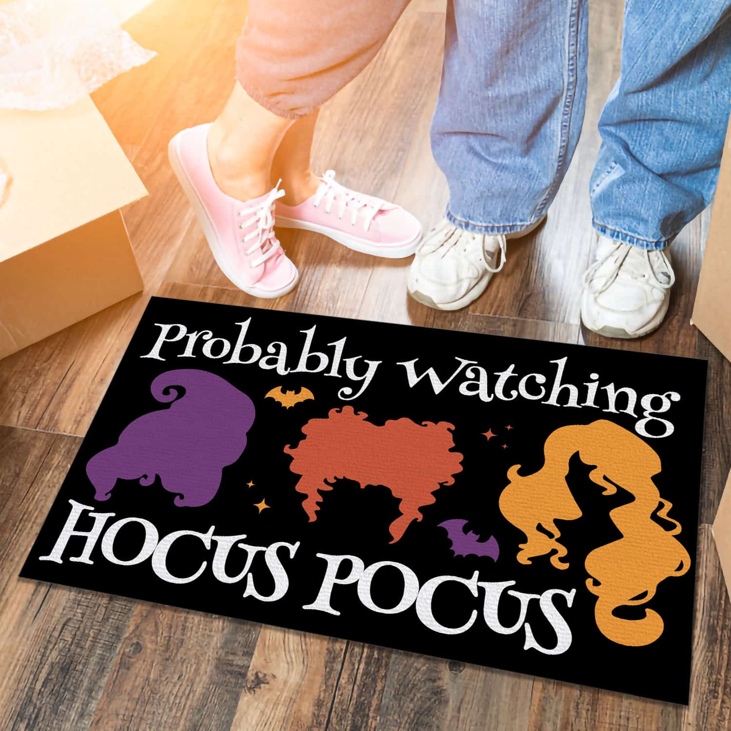 23 HG. Probably Hocus Pocus (4) Doormat mockup 6