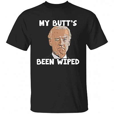 butt, Black, Unisex T-Shirt