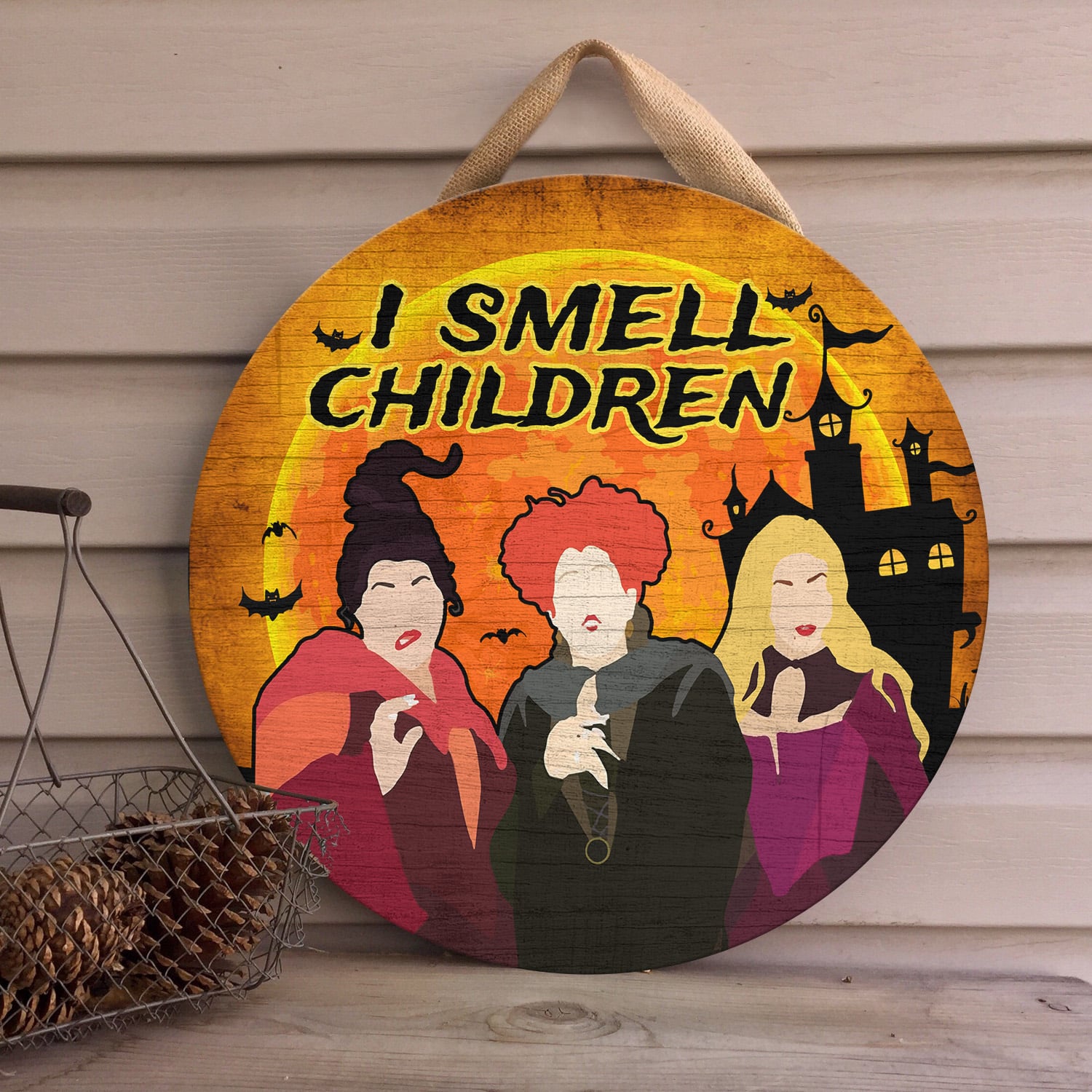 1. I Smell Children (4) Door Sign Mockup 4