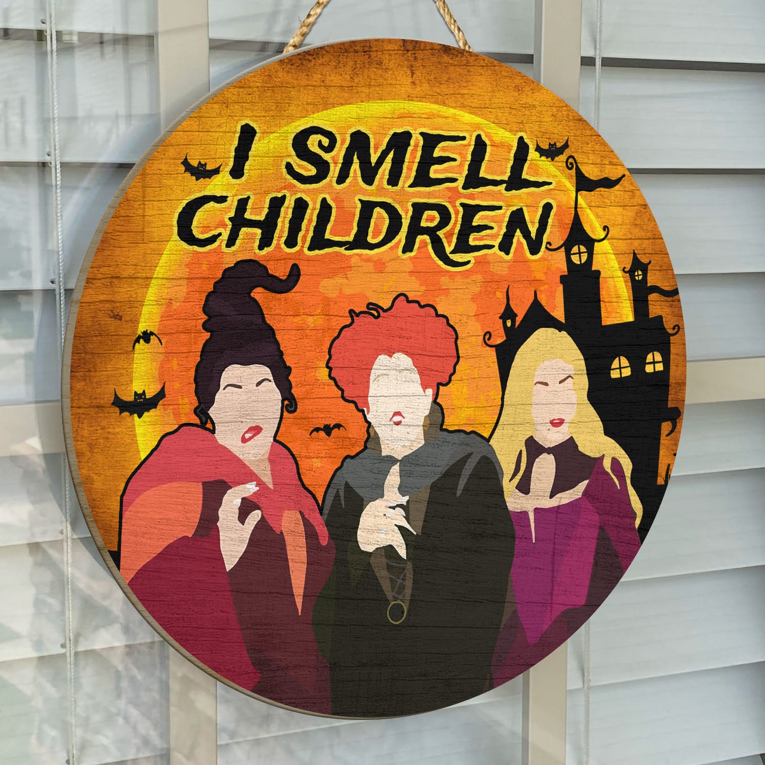1. I Smell Children (4) Door Sign Mockup 14