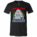 when i, Black, V-Neck T-Shirt