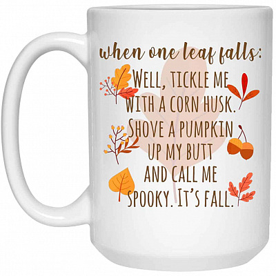 15 oz. White Mug
