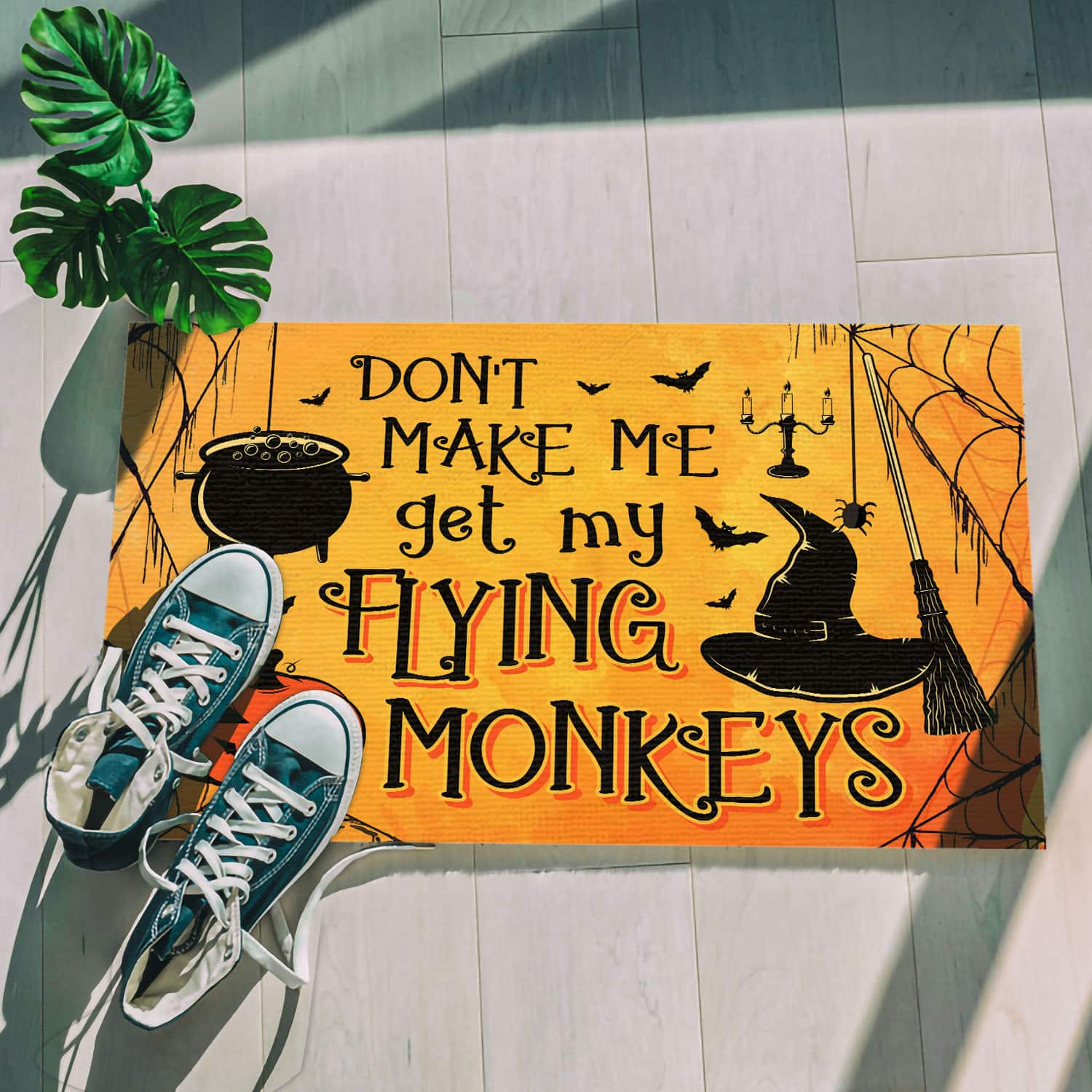 1Th. Flying Monkeys Doormat Doormat mockup 5