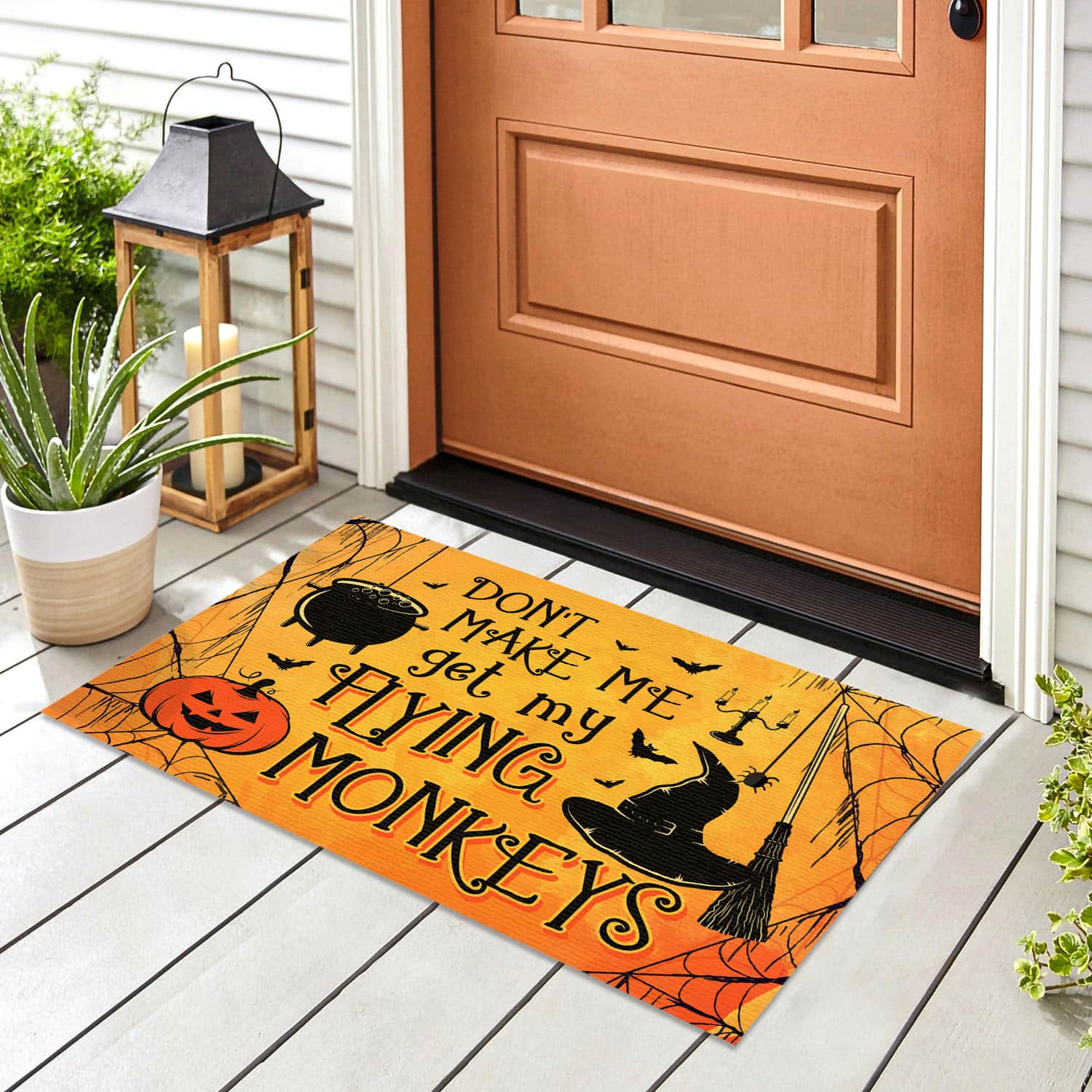 1Th. Flying Monkeys Doormat Doormat mockup 8