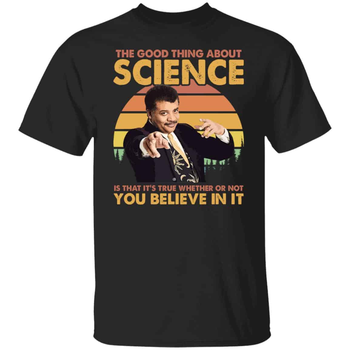 science tee, Black, Unisex T-Shirt