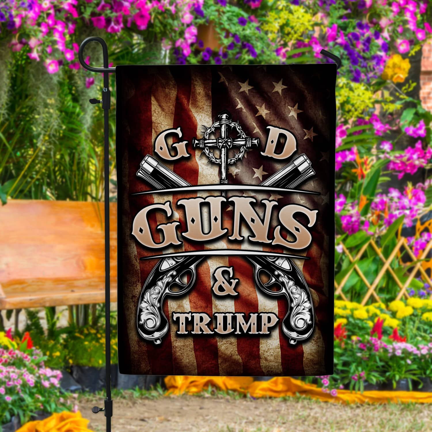 30x40 Garden Flag Mockup 4