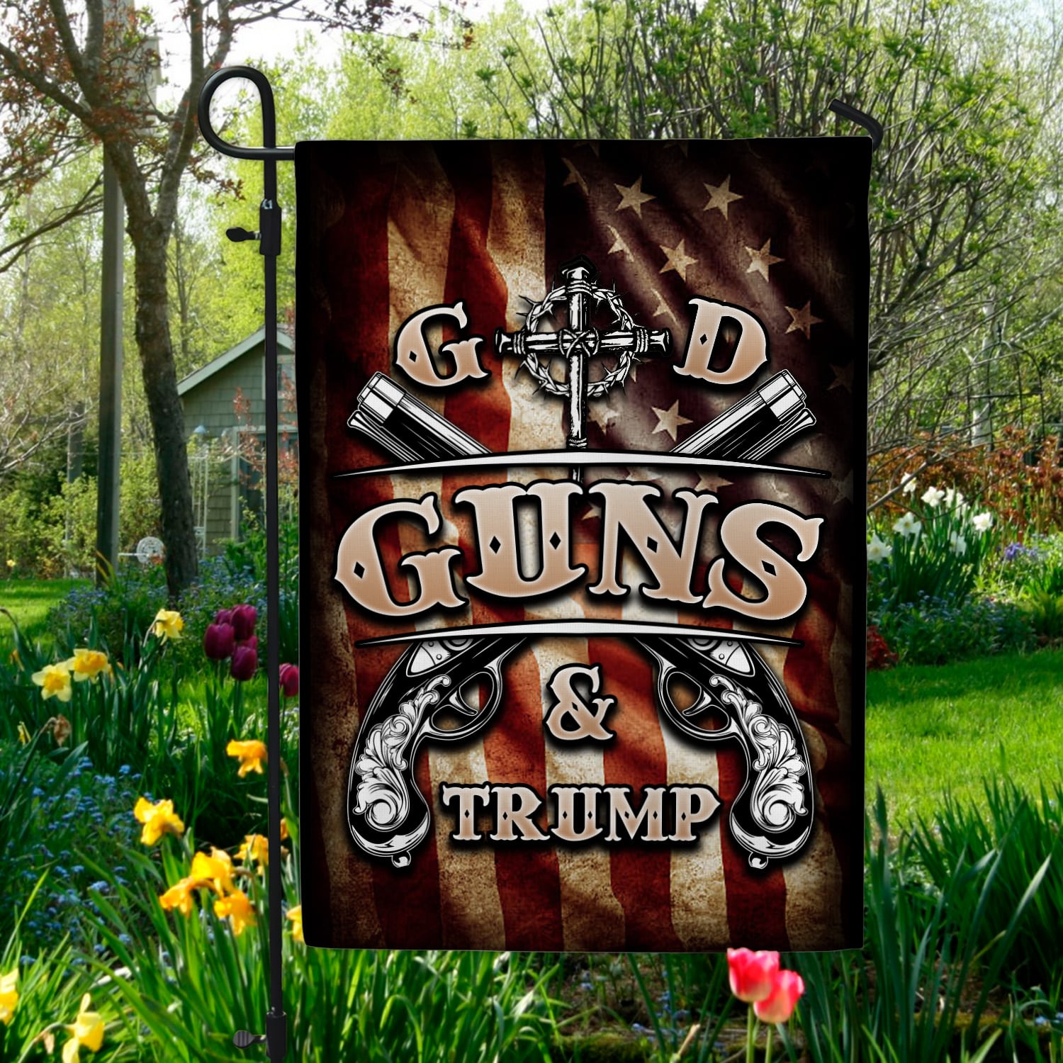 30x40 Garden Flag Mockup 5