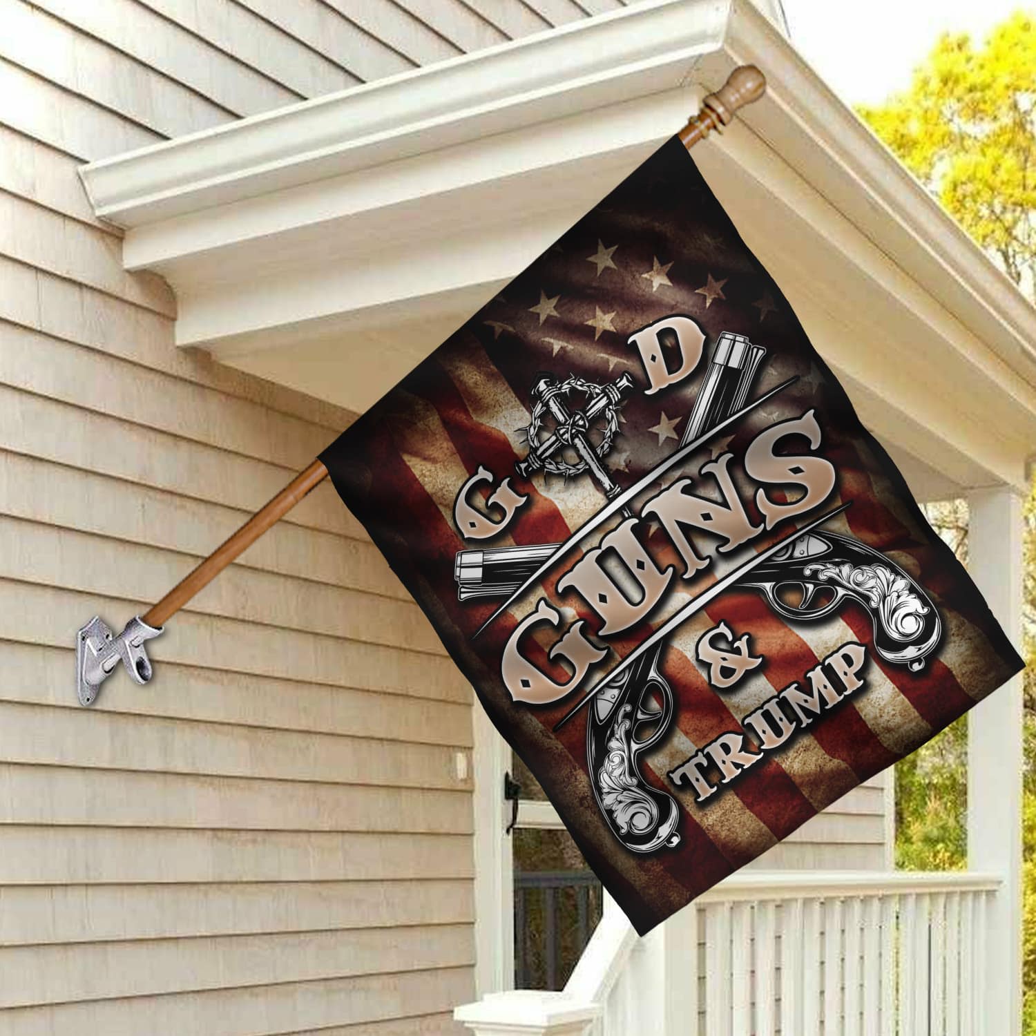 30x40 House Flag Mockup 2