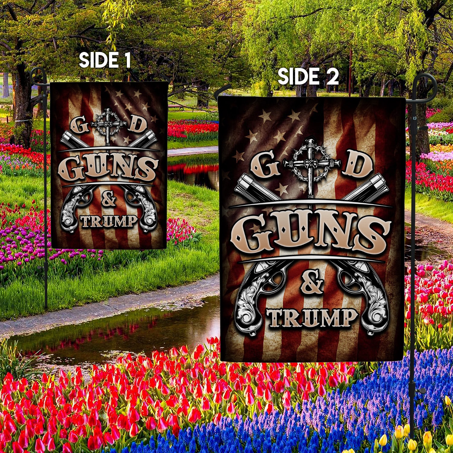 30x40 Garden Flag Mockup 2 Side-2