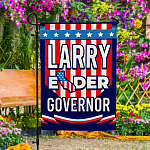 Larry Elder For California Governor Outdoor Garden Flag - House Flag - Wall Flag