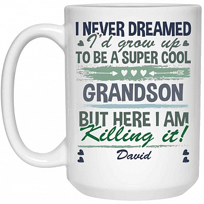 15 oz. White Mug