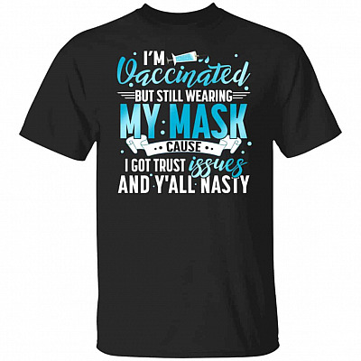 mask t, Black, Unisex T-Shirt